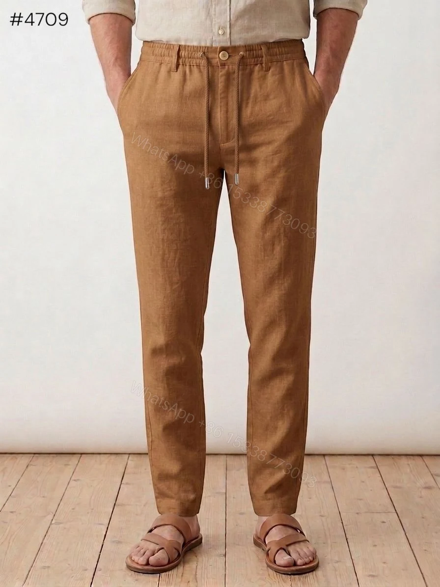 View 23 of Ralph Lauren Premium Linen Pants First Copy | AAA+ Replica Limited Edition