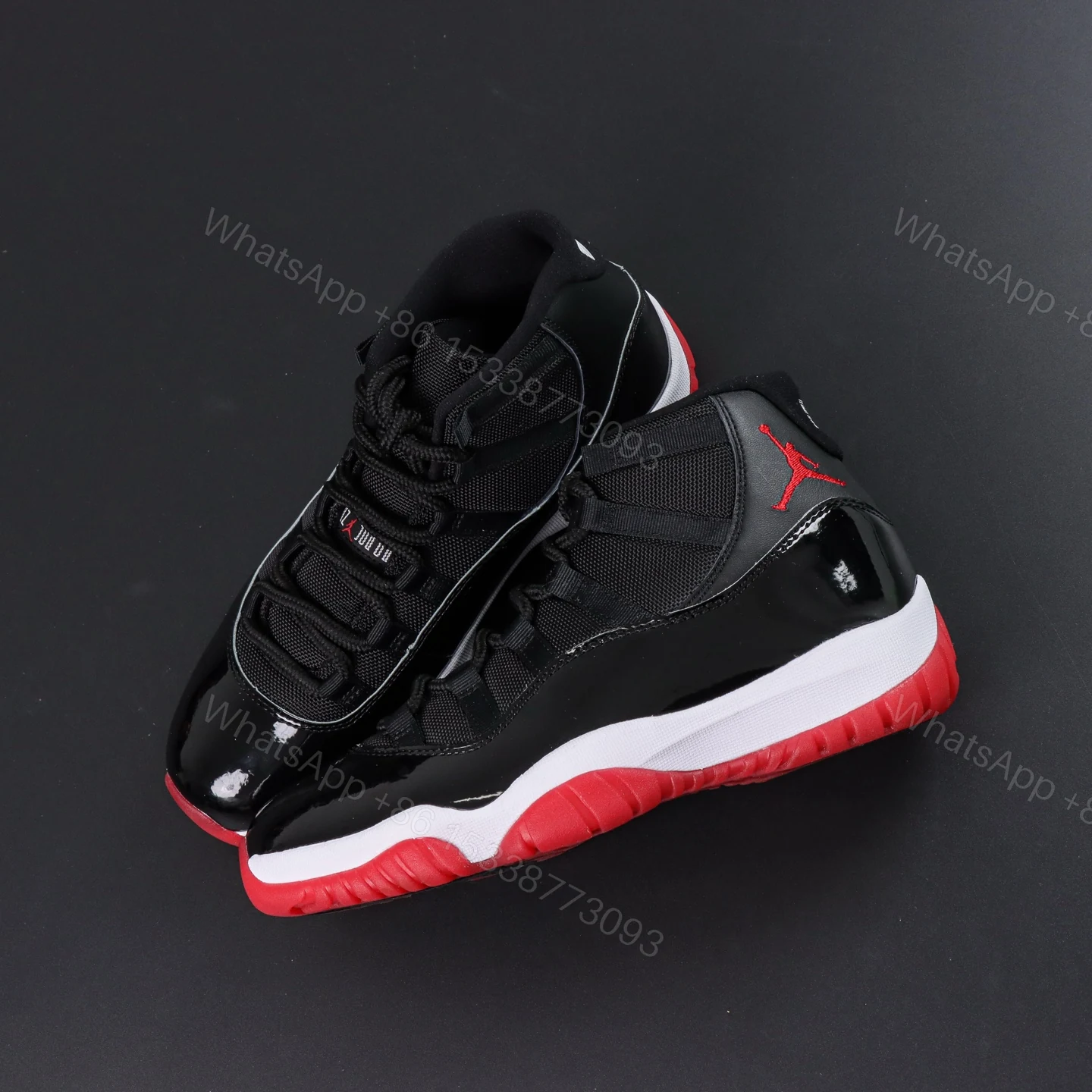 View 8 of Air Jordan 11 Retro Playoffs Bred Replica