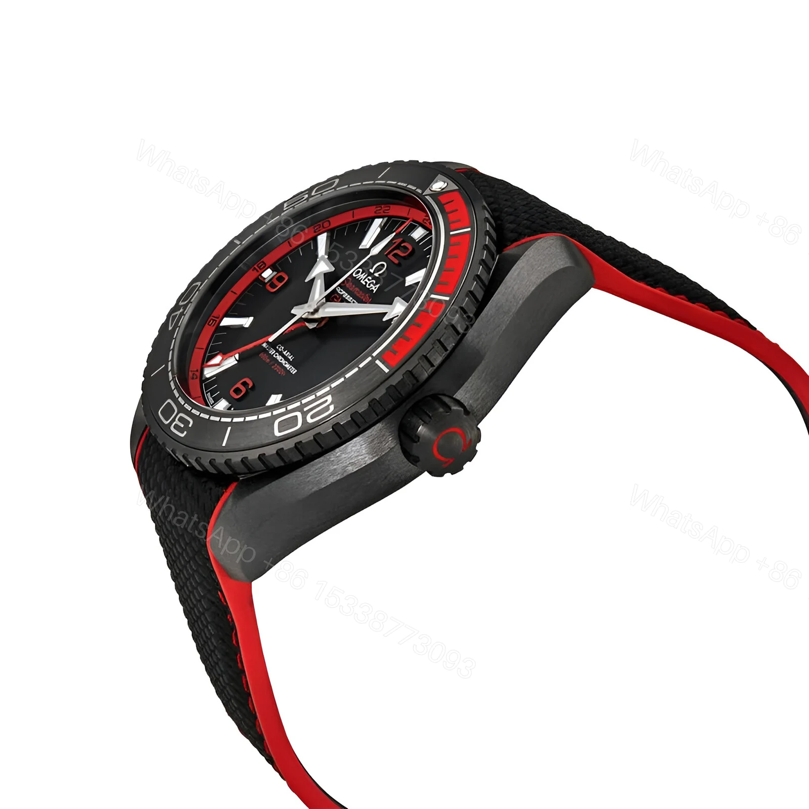 View 3 of Omega Seamaster 600m Red Replica