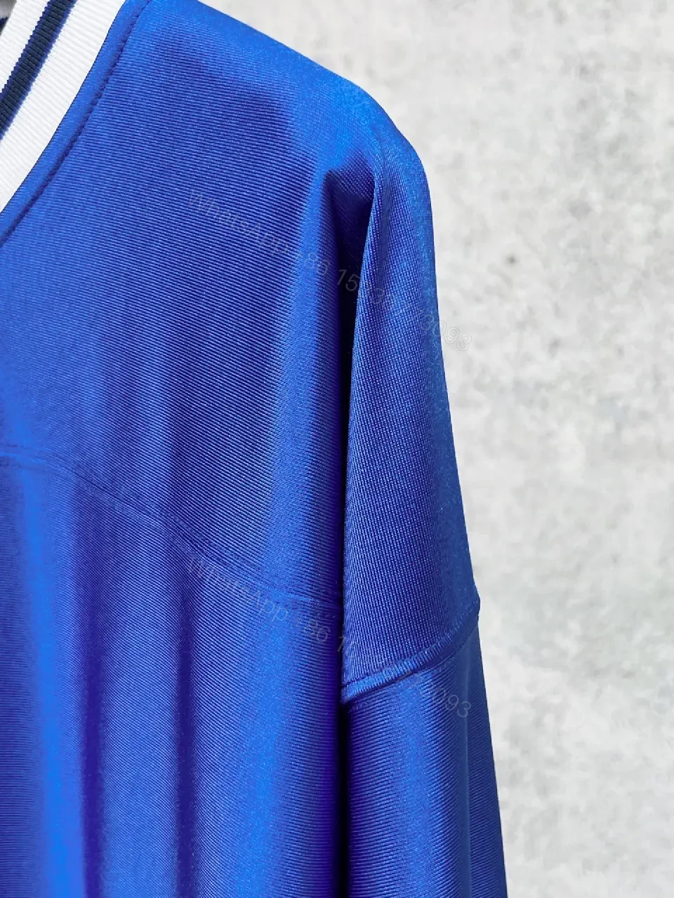 View 2 of Bold Blue Jersey – Luxe Streetwear, Elevated Comfort, Unisex