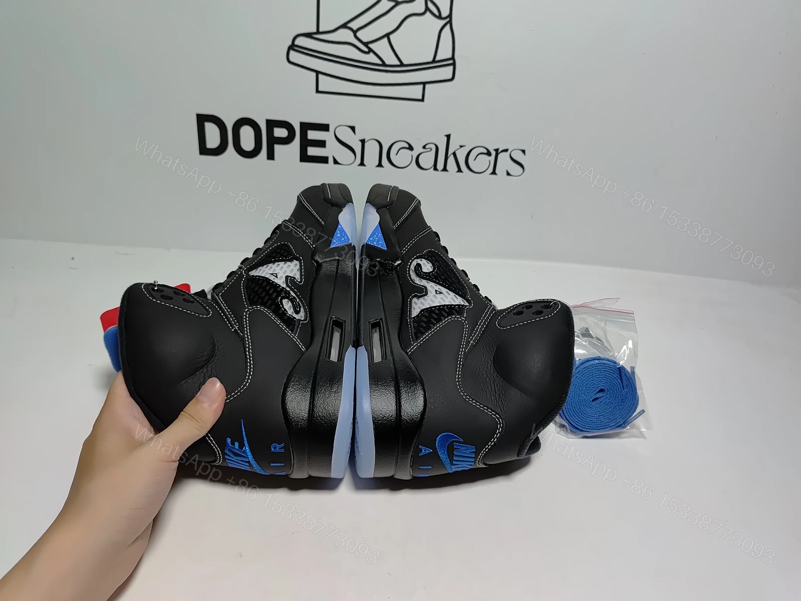 View 12 of Awake NY x Air Jordan 5 Retro 'Black Racer Blue' DV4982-004