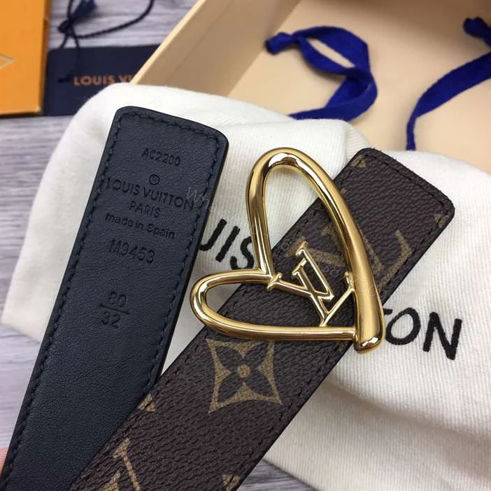View 6 of LOUIS VUITTON HEART BELT – B175