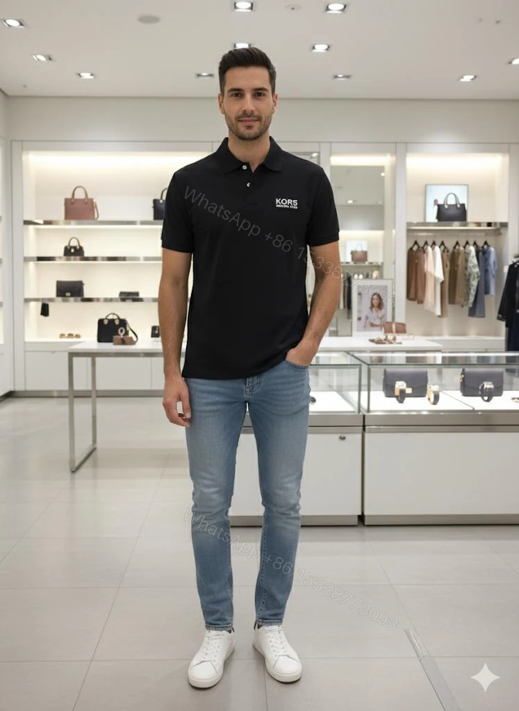 View 7 of FIRST COPY MICHAEL KORS IMPORTED POLO TEES
