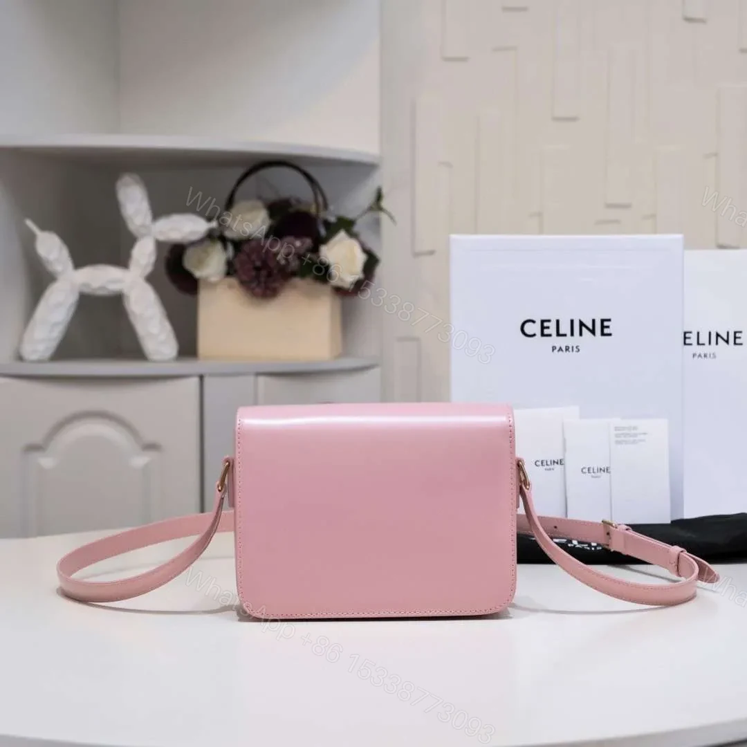 View 7 of Celine Mini Handbag Pink Smooth Leather 19cm