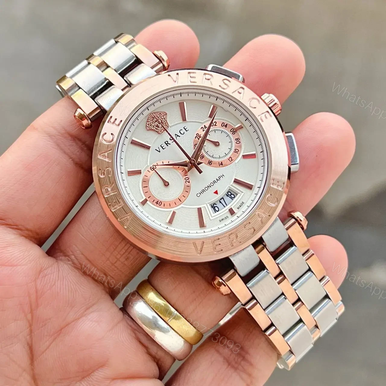 View 2 of Versace Aion Chronograph Model Watch