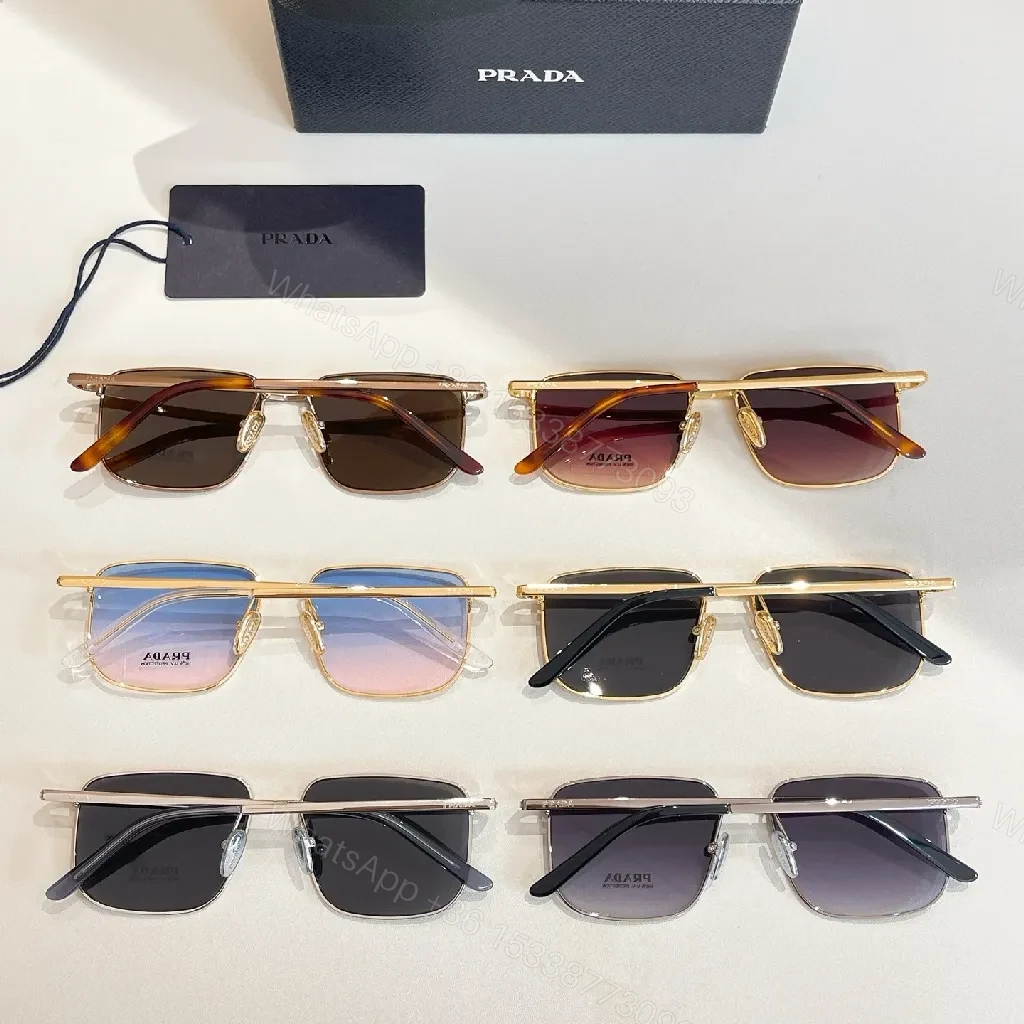 View 6 of Gold-Accent Gradient Lens Sunglasses, Modern Luxe, All-Day Comfort