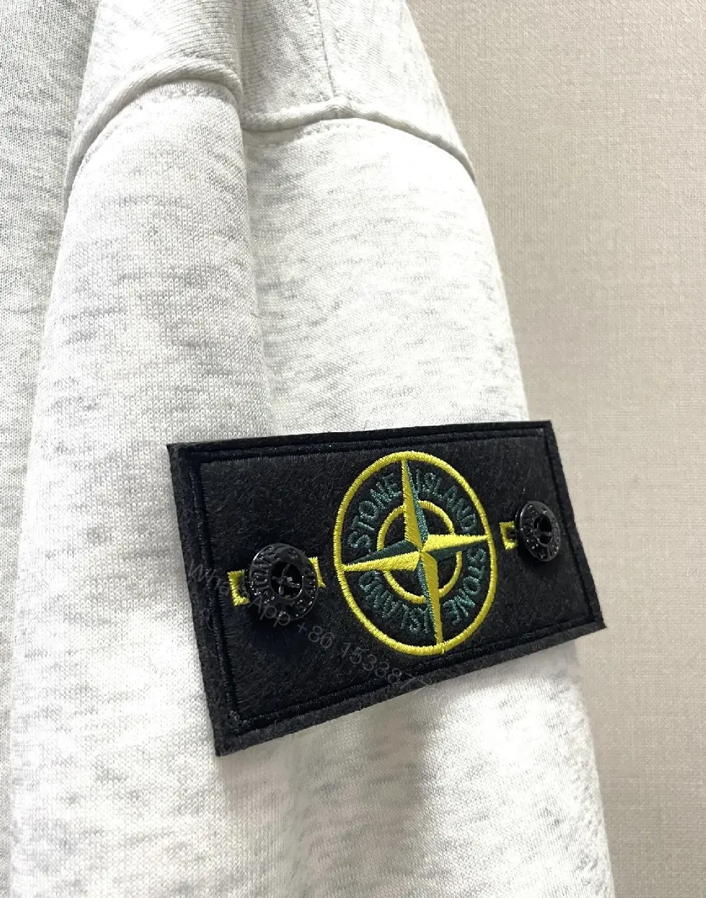 View 6 of Heather Gray Fleece Zip Hoodie: Minimal Layering Essential