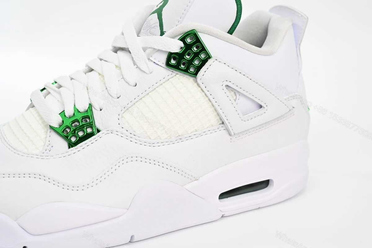 View 7 of Air Jordan 4 Retro “Metallic Green” CT8527-113