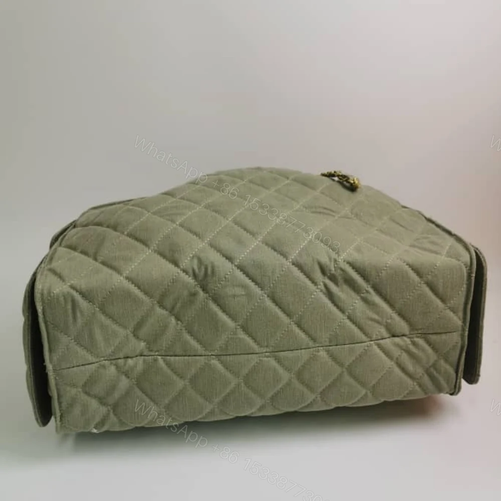 View 4 of Chanel 25 Medium Handbag Suede Grey 34Cm