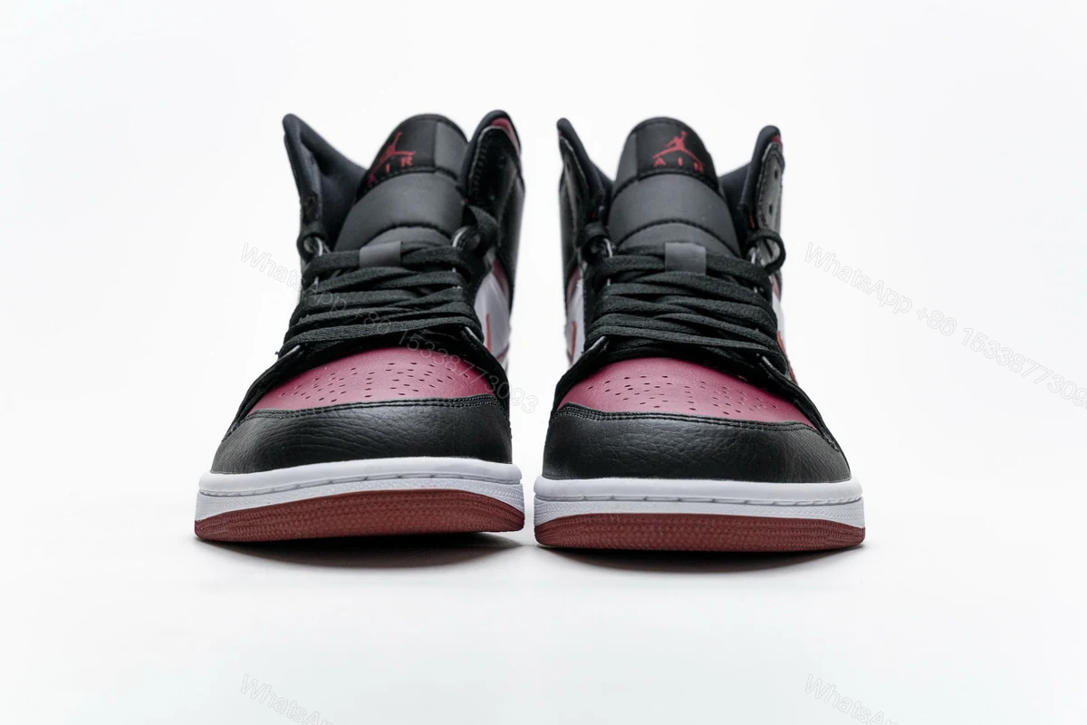 View 3 of (OG)Air Jordan 1 Mid Bred Toe 554724-066