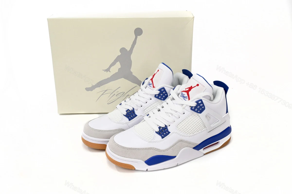 Nike SB x Air Jordan 4 “Sapphire”Sapphire Blue DR5415-140 (Top Quality) — view 2