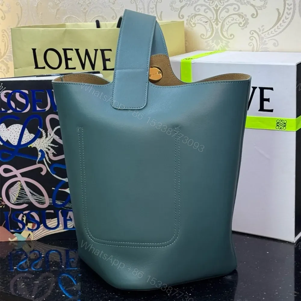 View 3 of 高仿Loewe*Bucket系列4535水桶包香根草色中號免檢版