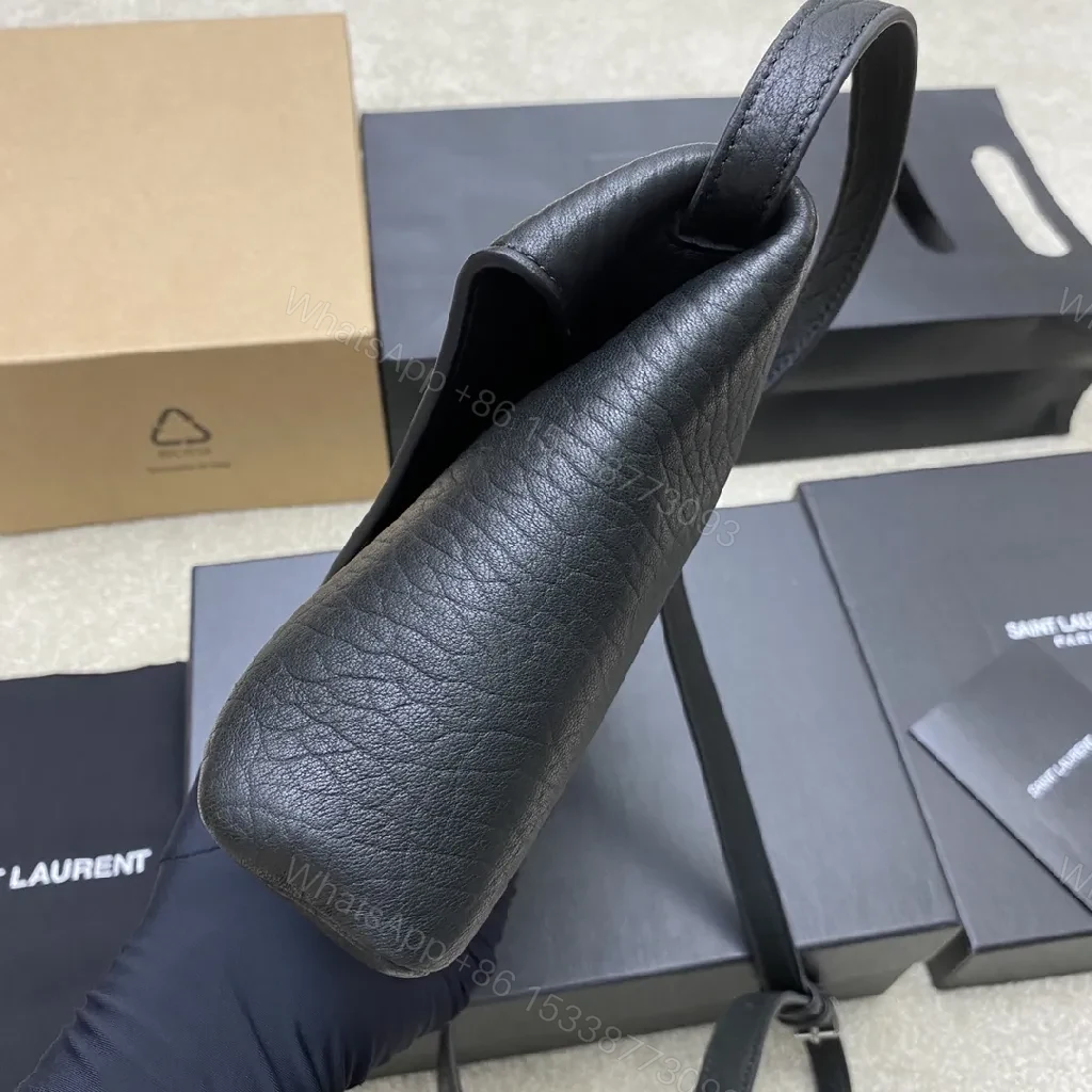 View 4 of Chic Black Leather Shoulder Bag — Elevated Everyday Luxury