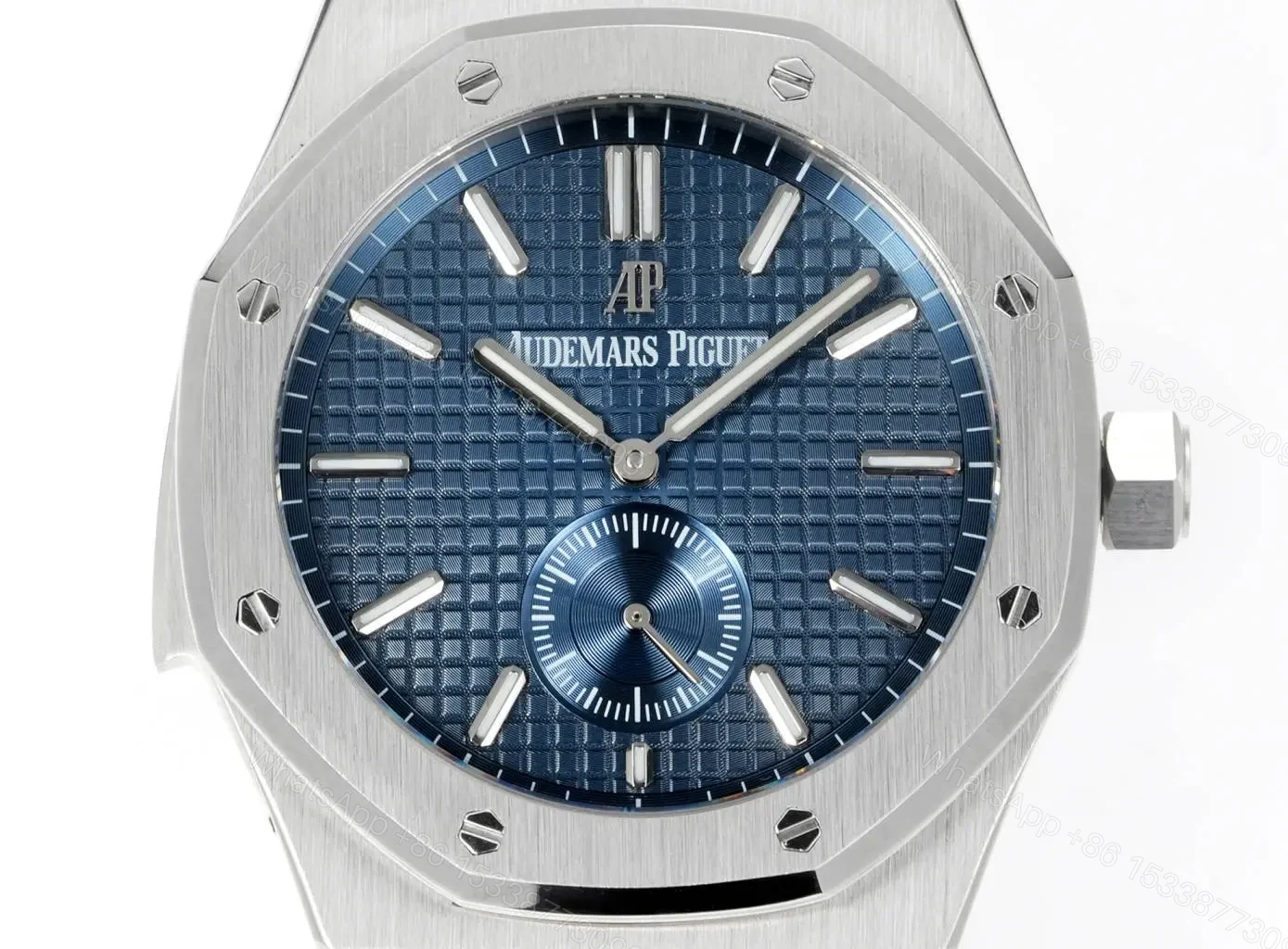 View 2 of OM Factory Audemars Piguell Royal Oak Blue Dial Stainless Steel Men’s Watch