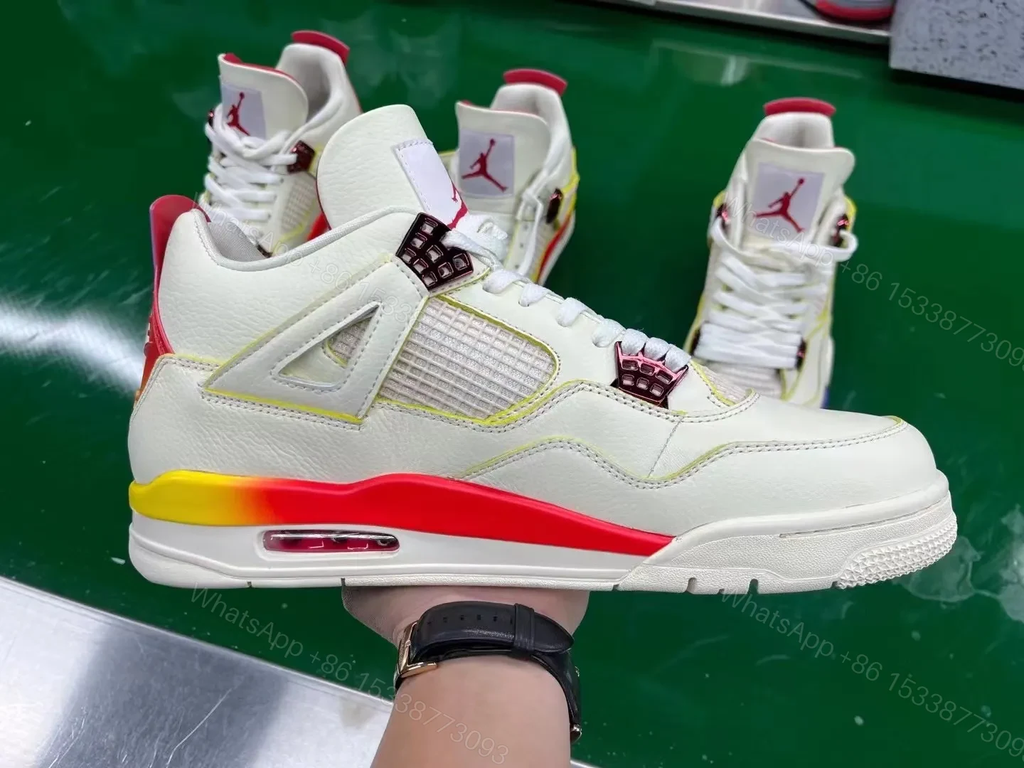 View 4 of J Balvin x Air Jordan 4 Replica