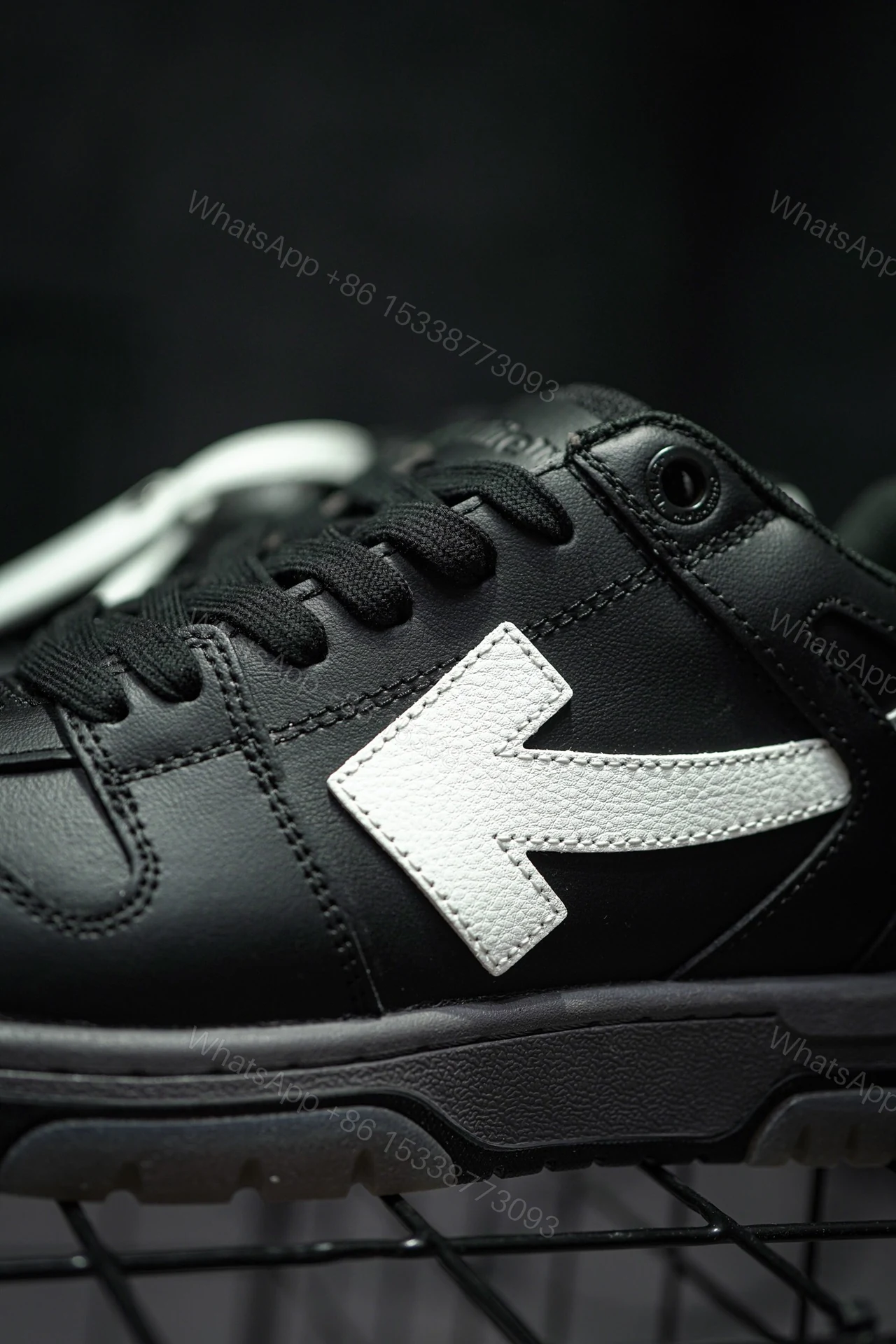 View 7 of OFF-WHITE Out Of Office Black White 41001