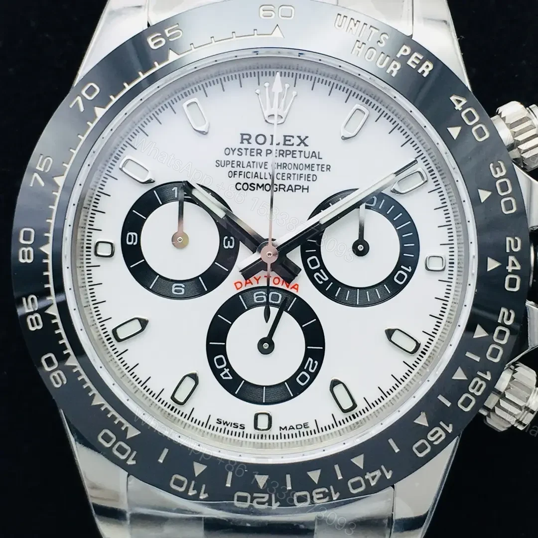 View 4 of Super Clone Rolex Daytona White Panda Dial 40mm 116500LN-0001