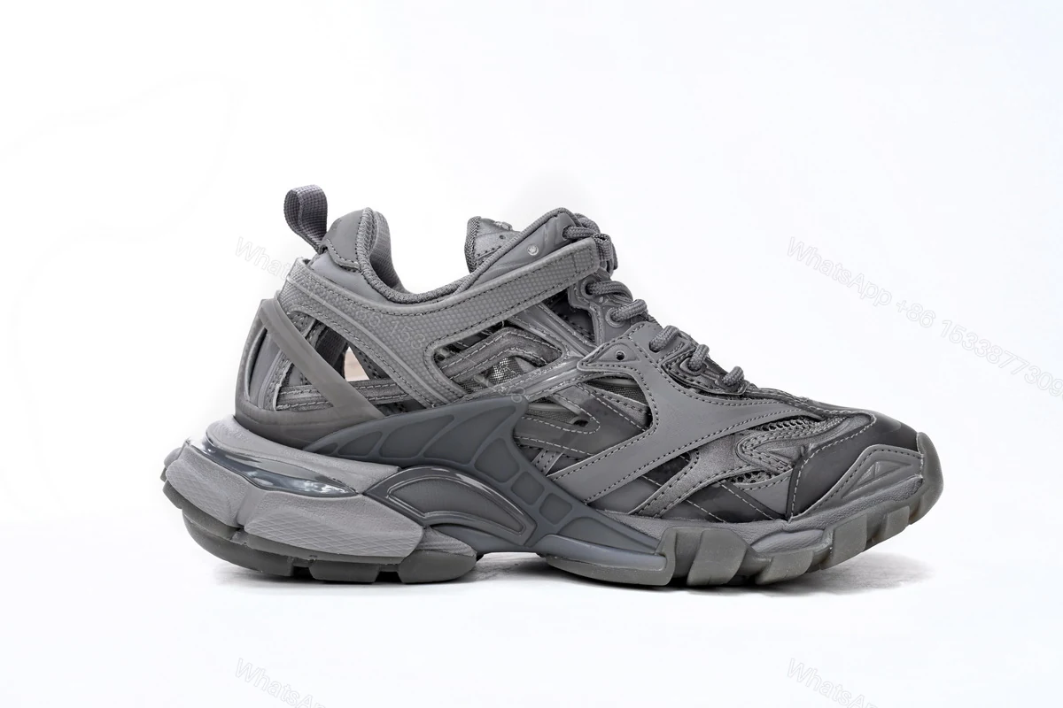 View 2 of Balenciaga Track 2 Sneaker Grey 668822 W3CT1 1800