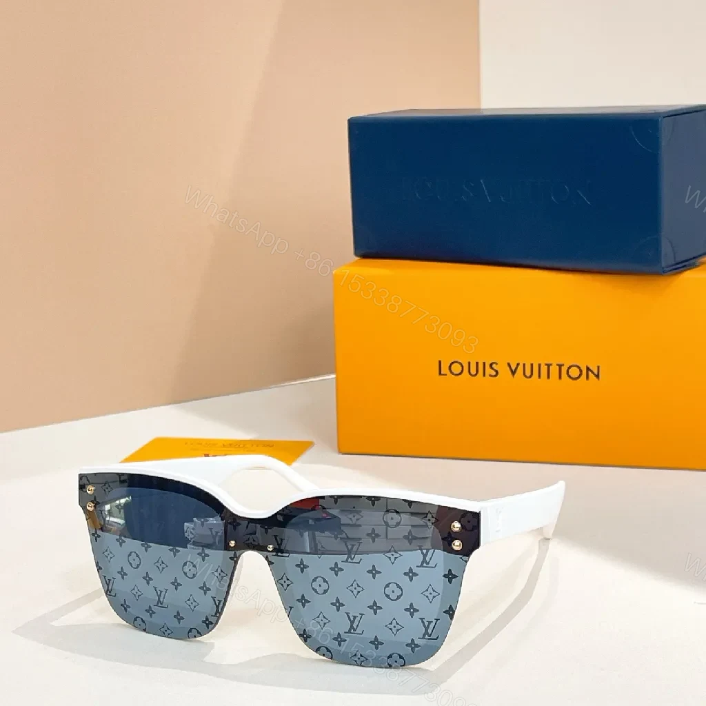 View 9 of Bold Monogram Sunglasses: Oversized Square, All-Day Luxe Vision