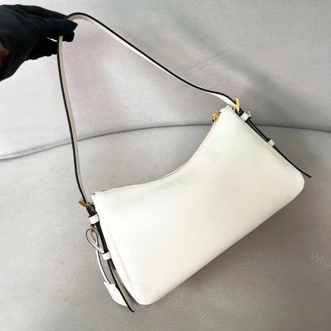View 3 of Prada Medium Aimée Shoulder Bag | White
