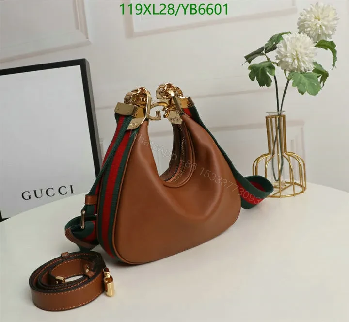 View 4 of Black Gucci Small Shoulder Bag Lookalike VRX310
