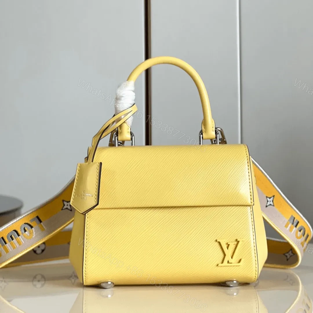 Louis Vuitton Clunny Yellow Raised Pattern 20x16cm — view 1