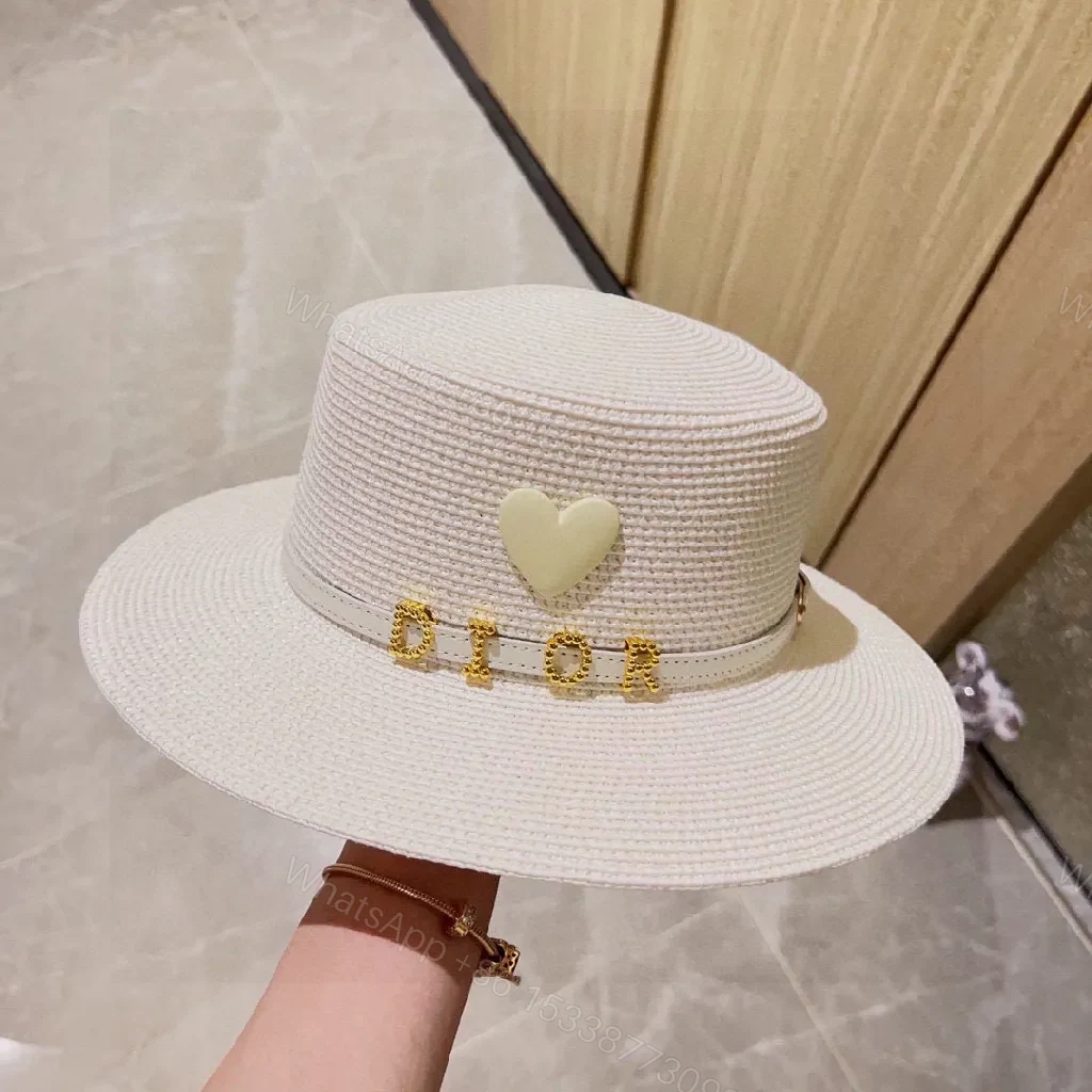 View 5 of Chic Straw Fedora: Ivory, Straw, Modern Romance Hat