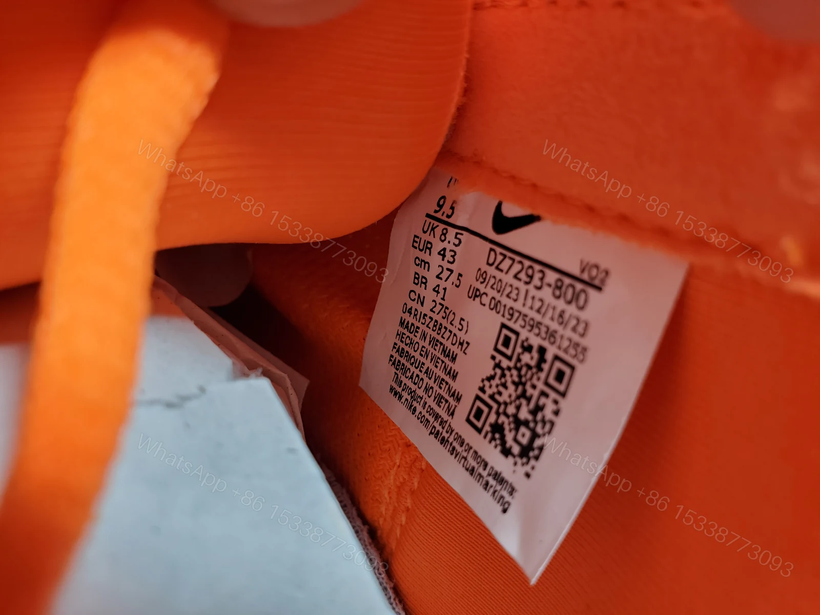 View 5 of Nike Hot Step 2 Drake NOCTA Orange DZ7293-800