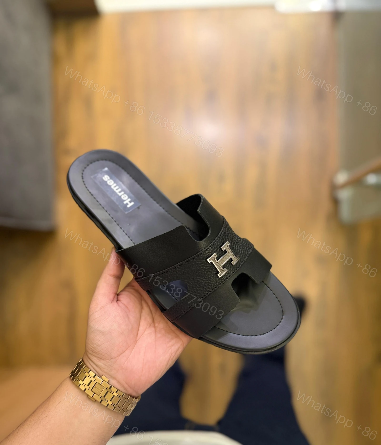 View 4 of FIRST COPY HERMES-PARIS AESTHETIC MULES FOR MEN
