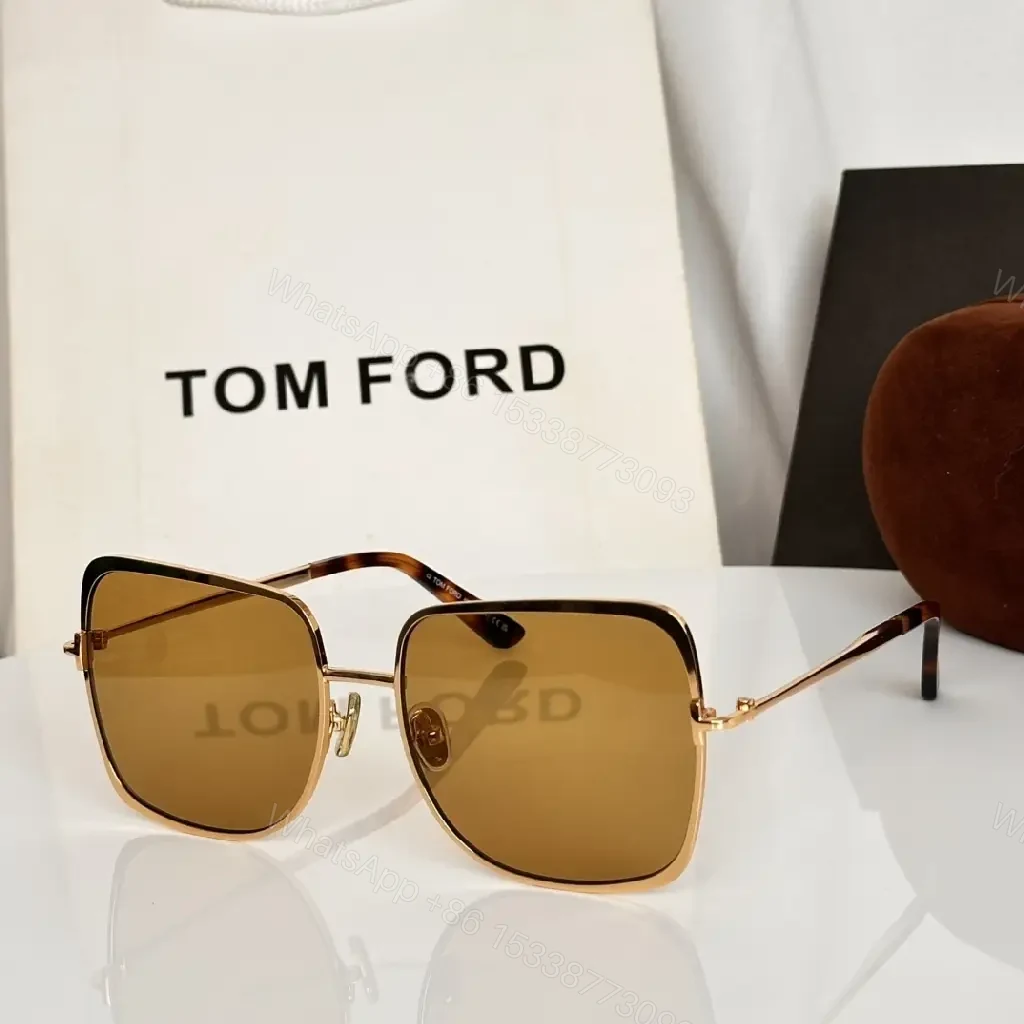 View 7 of Refined Rose-Gold Sunglasses with Sculpted Frame Detailing