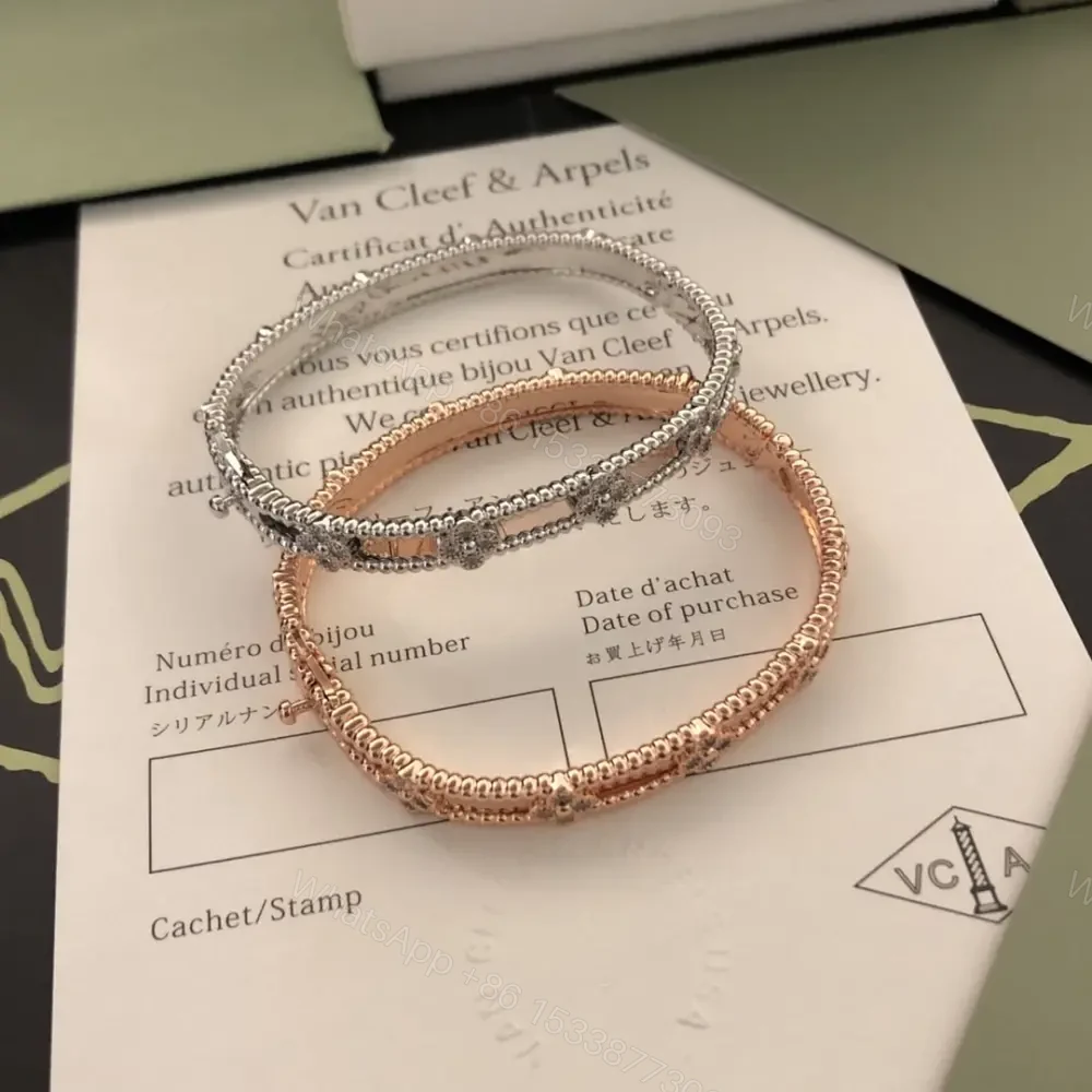 View 3 of 高仿首飾VanCleef&Arpels*RP6X200萬花筒鑽花手鐲