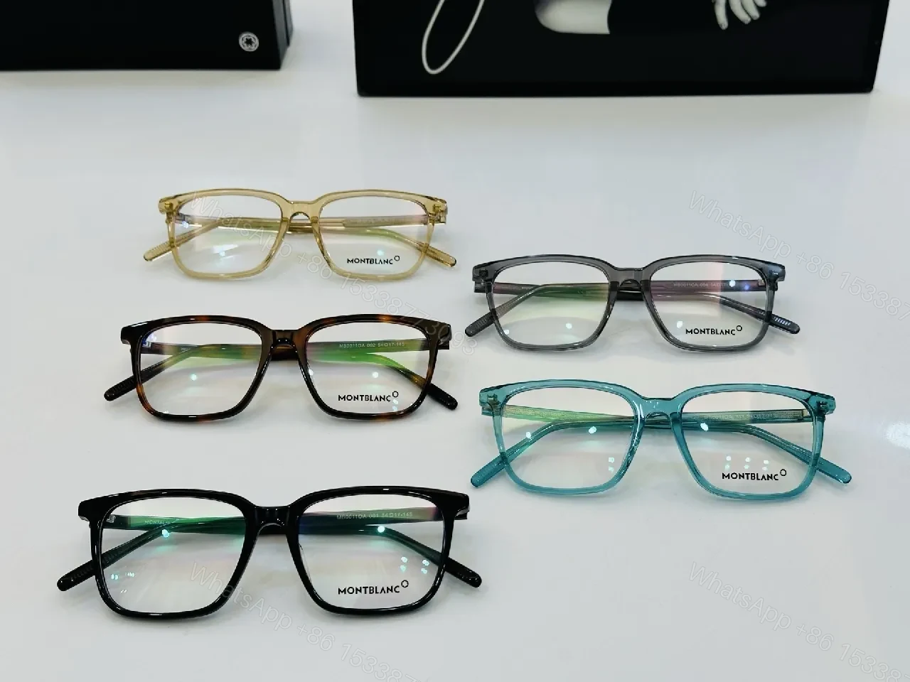 View 7 of Black Acetate Rectangular Glasses, Timeless Luxe, Everyday Kind