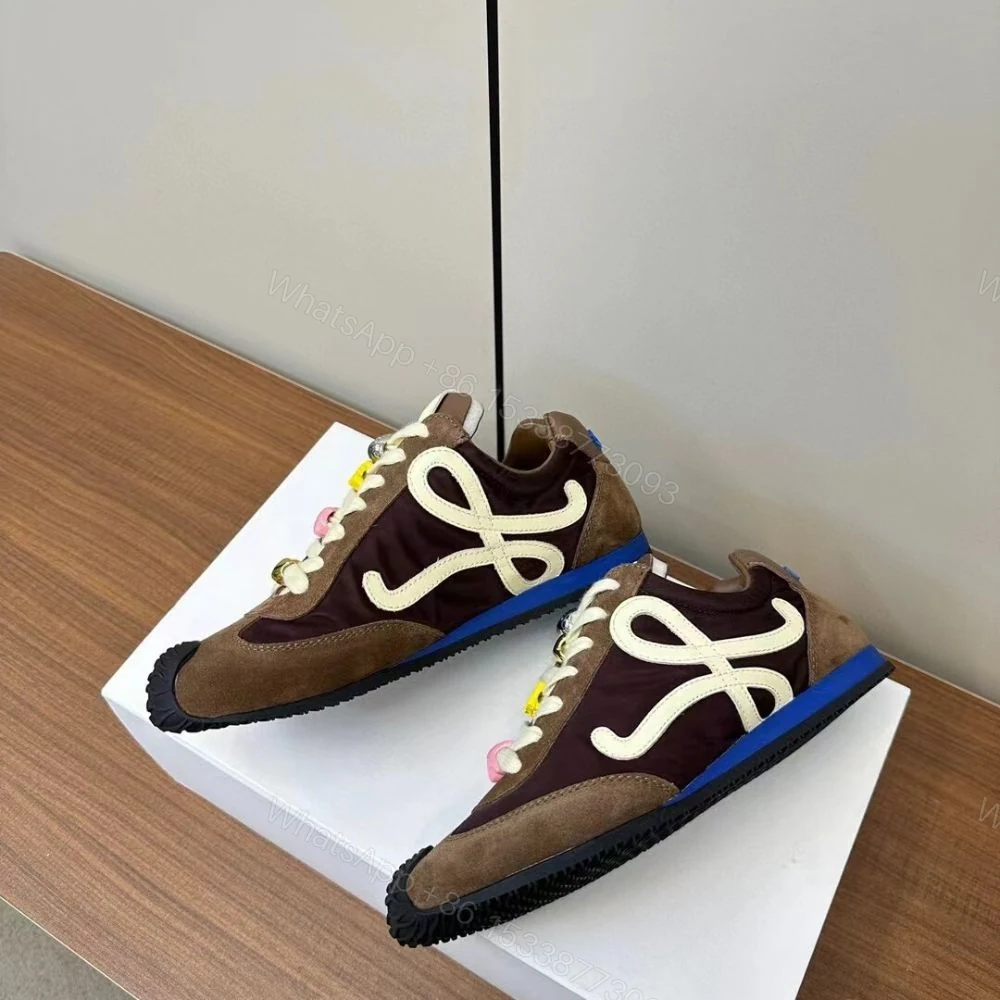 View 4 of Loewe Ballet Runner 2.0 Brown Yellow And Blue