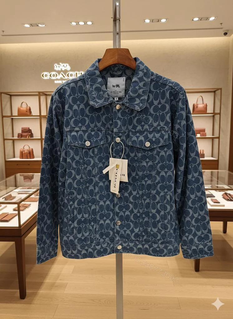 COACH ORIGINAL IMPORTED DENIM FULL JACKETS — view 1