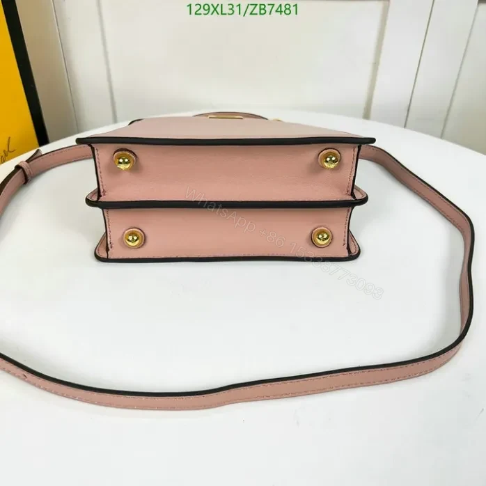 View 26 of Fendi Beige Peekaboo ISeeU Small Bag ZB7481