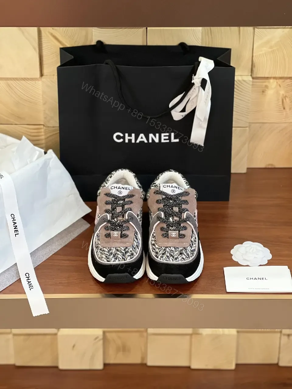View 3 of Velvet-Textured Trainers: Luxe-Chic Knit & Suede Sneakers