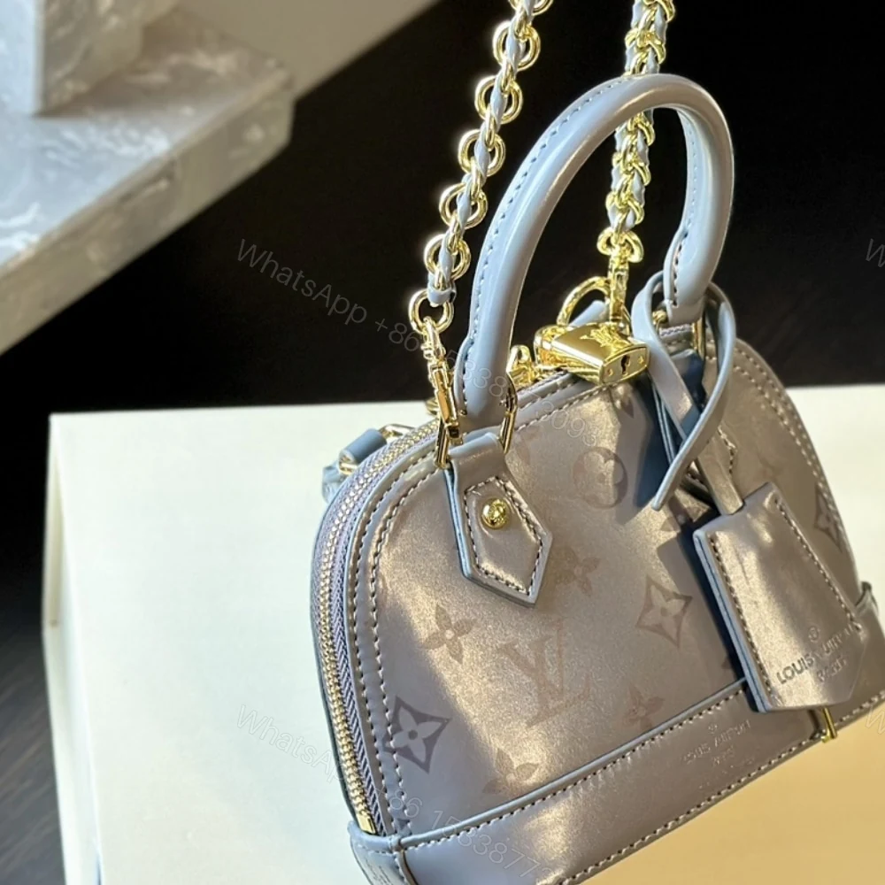 View 5 of Louis Vuitton Alma BB Gris Trianon 18Cm M12561