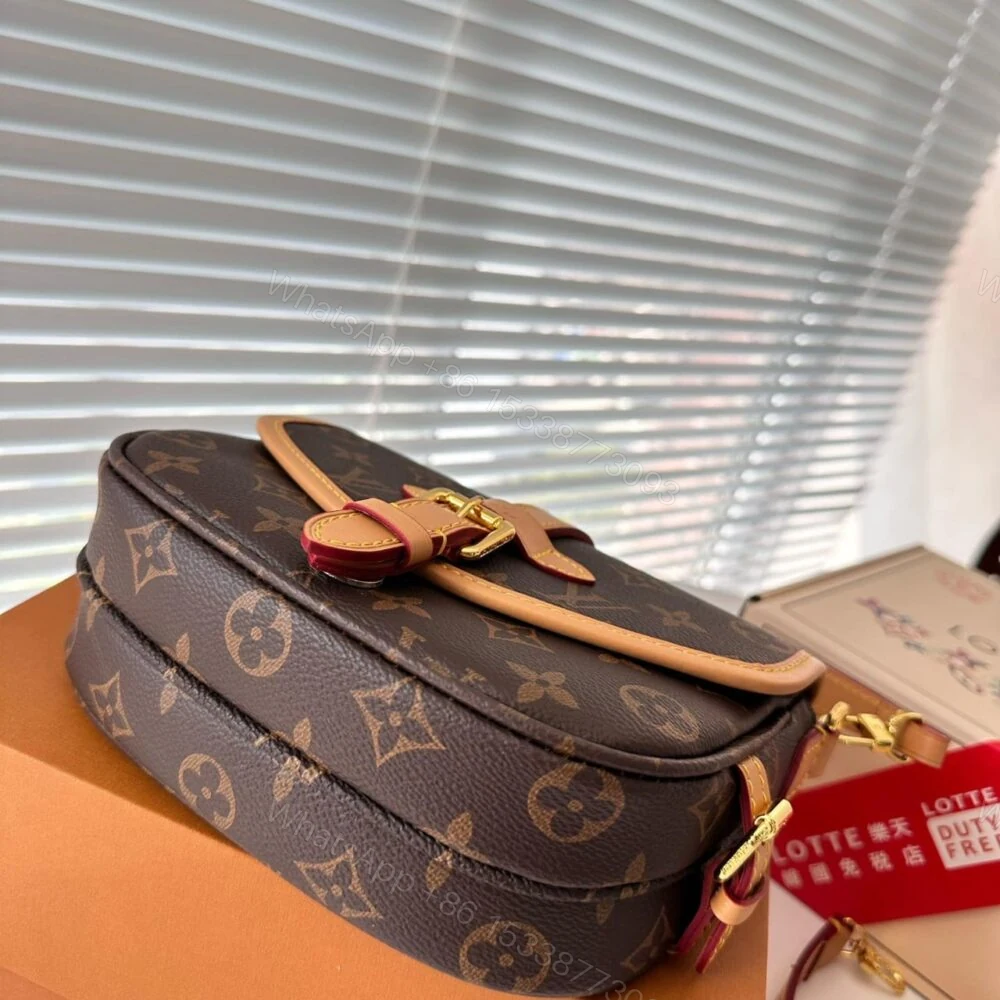 View 7 of Louis Vuitton Saumur BB Monogram Brown 20Cm M46740