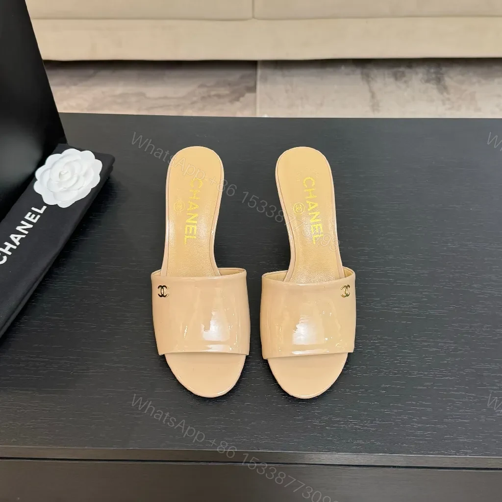 View 3 of Beige Patent Slip-Ons: Minimalist Chic, All-Day Comfort