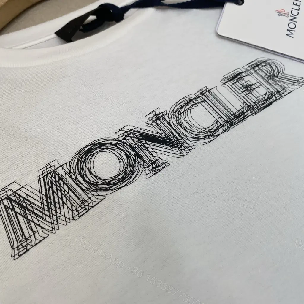 View 11 of Minimalist White Cotton Tee — Premium Logo Crewneck, Streetwear Style
