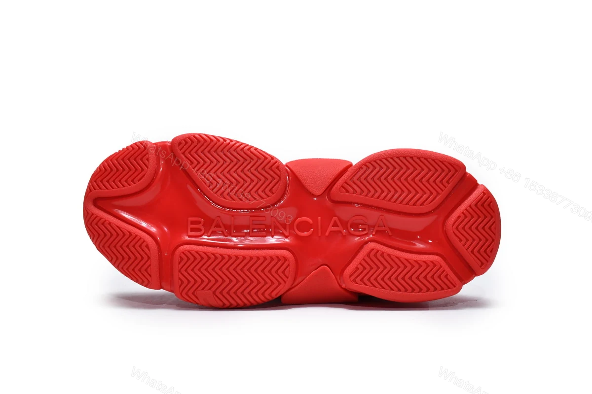 View 4 of Balenciaga Triple S Dark Red 536737 W2FA1 9012