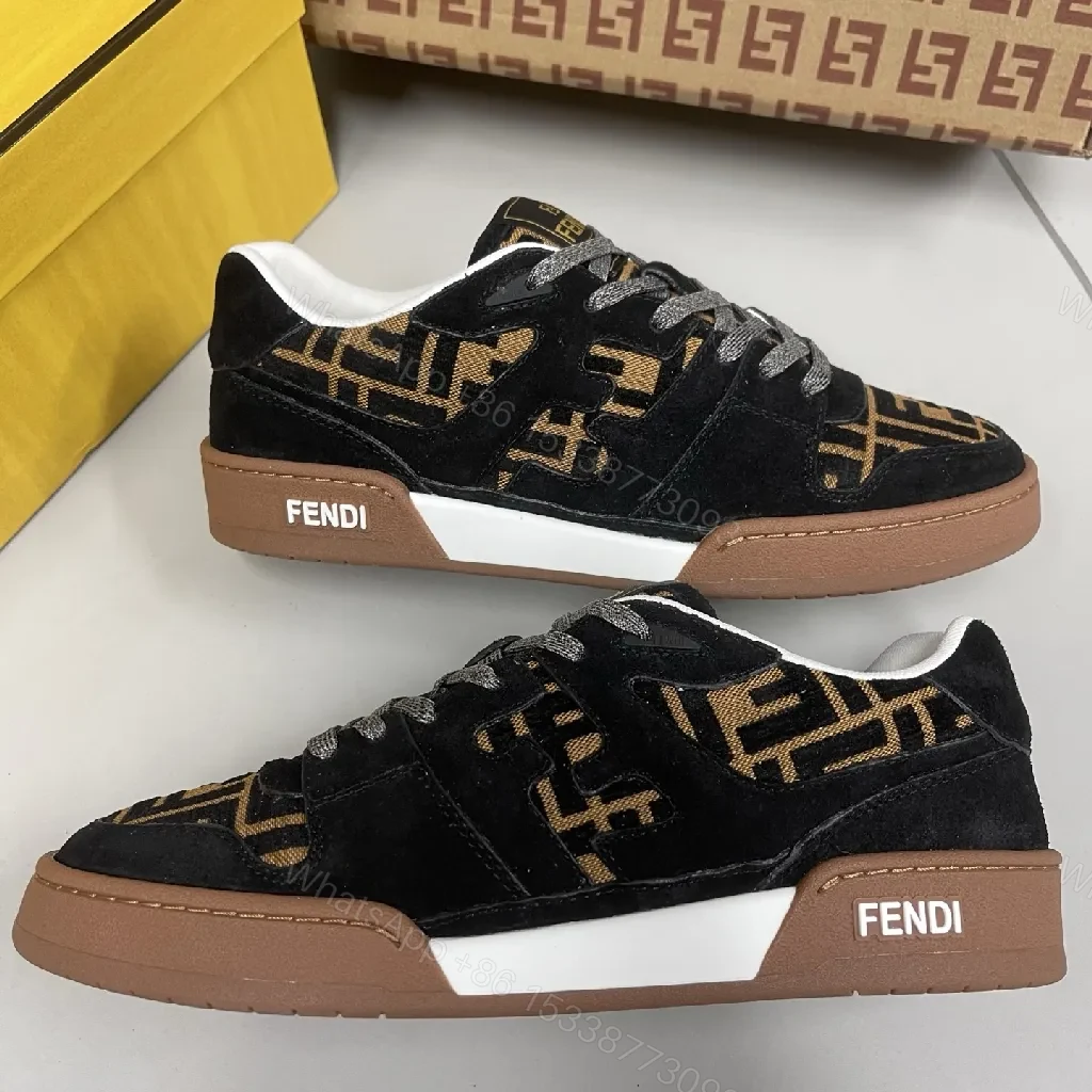 View 2 of Monochrome Suede-Luxe Low-Top Sneakers with Logo Detail
