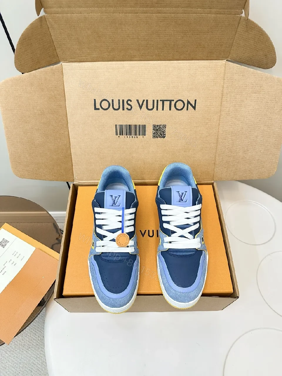 View 5 of Lux Suede & Leather High-Tops: Bold Street Luxury Sneakers