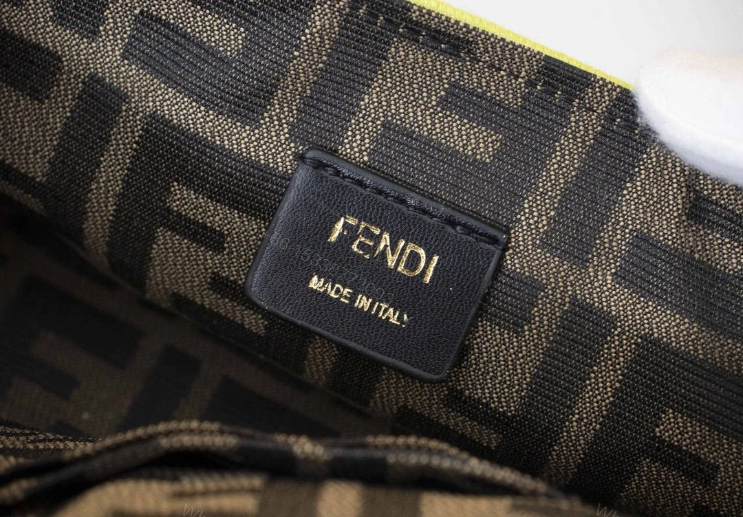 View 5 of Fendi Baguette Brown Fabric Bag