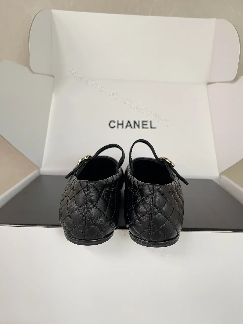 View 4 of Quilted Leather Mary Jane Flats: Classic Comfort, Cap-Toe Accent
