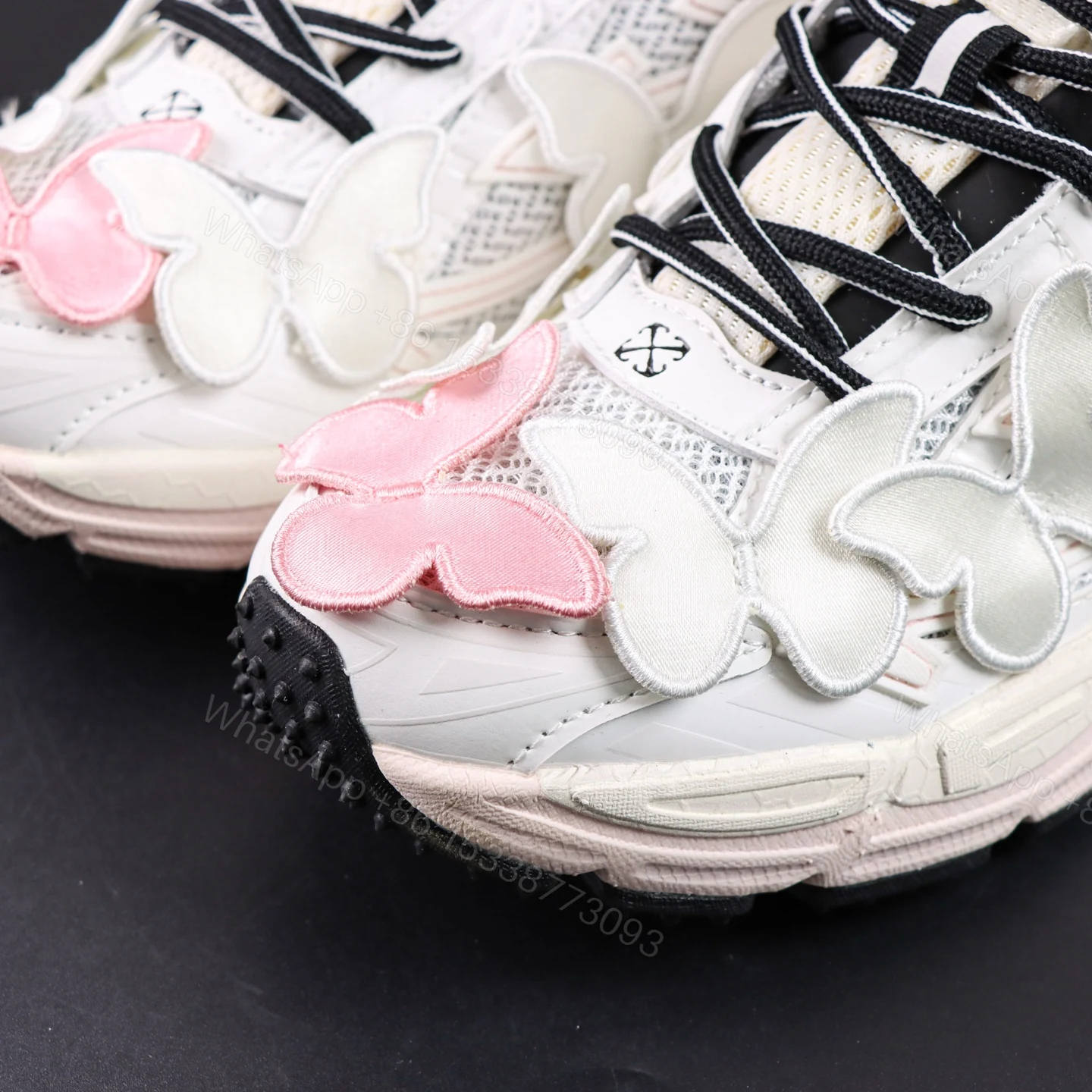 View 5 of Off White Be Right Back Pink Butterfly