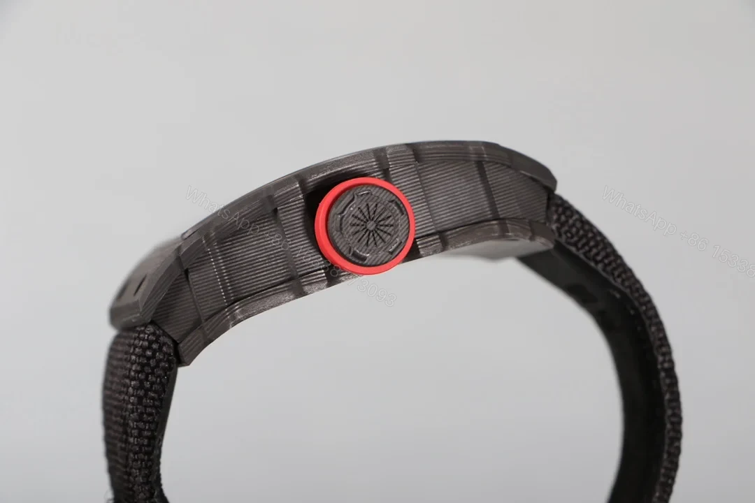 View 7 of Richard Mille RM35-01 NTPT Carbon Fiber RMUL3 White Gemstone Suspension Watch