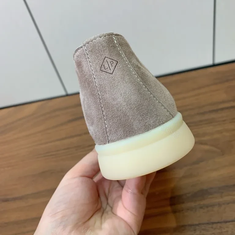 View 9 of Soft Suede Slip-Ons: Visible Stitch Detailing, Elevated Comfort