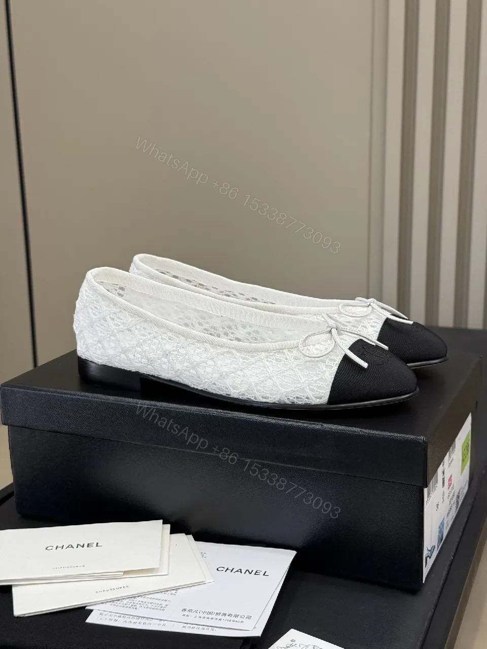 View 4 of Textured Slip-Ons: Luxe Patent Toe, Bow Detail, Everyday Chic