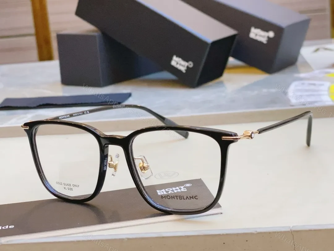 View 5 of Bold Black Acetate Frame - Modern Luxury Eyewear with All-Day Comfort